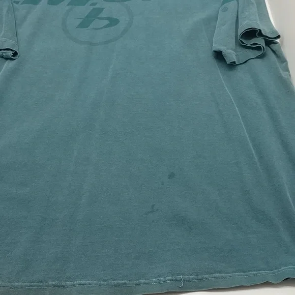 B.U.M. Sport men's vintage short sleeve t-shirt XL green logo front/back - Picture 7 of 14